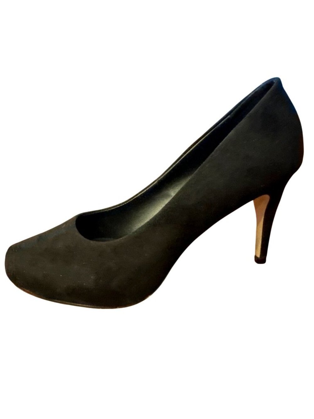 Madden Girl Jelsey Black Fabric Pumps Heels Size 9 Classic Career Timeless Style